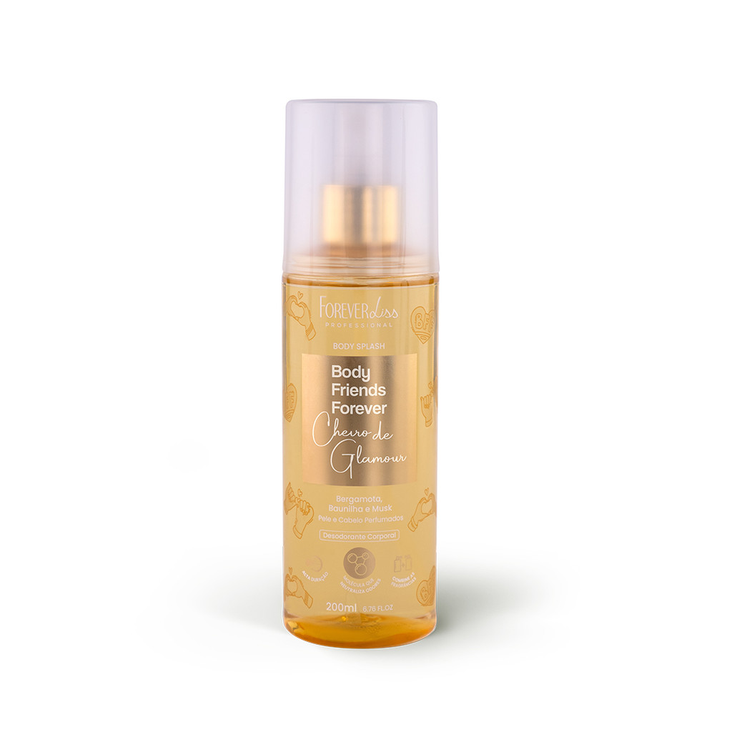 Body Splash BFF Cheiro De Glamour 200ML Forever Liss