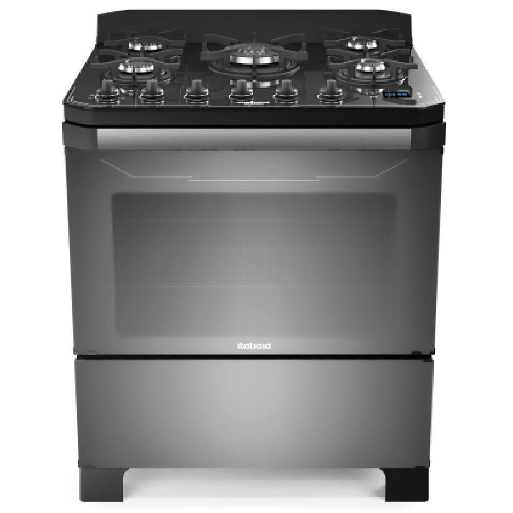 Fogao Itatiaia Itamaster 5 Bocas Digital Reflecta Tripla Chama Bivolt (3700000336) em Oferta na Shopee