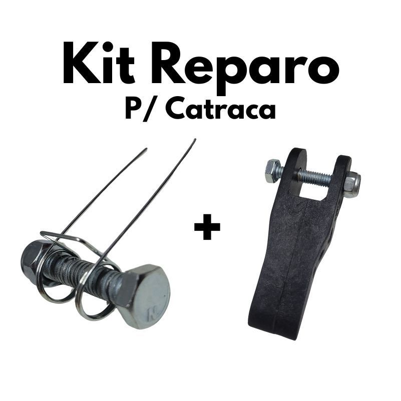Kit Reparo para Escada Extensivel Catraca de Aluminio (Mola e Lingueta)
