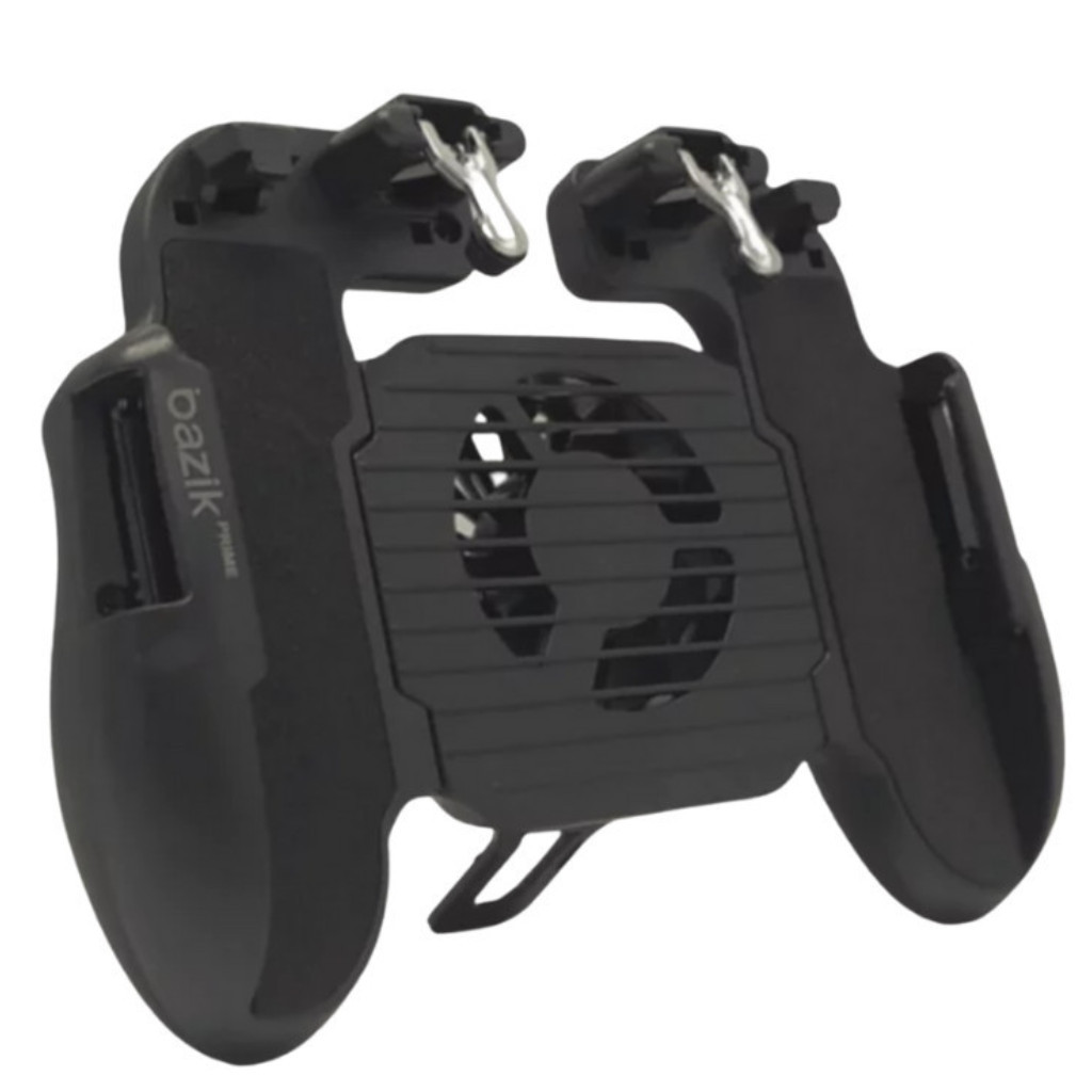 Suporte Gamepad Com Air Cooler Embutido Rgb para Jogos Free Fire Pubg Android Iphone