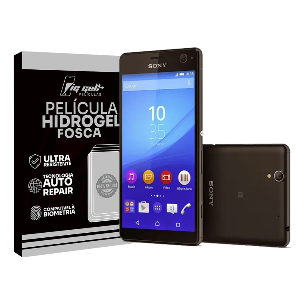 Película Hidrogel Sony Xperia C4 Fosca Frontal