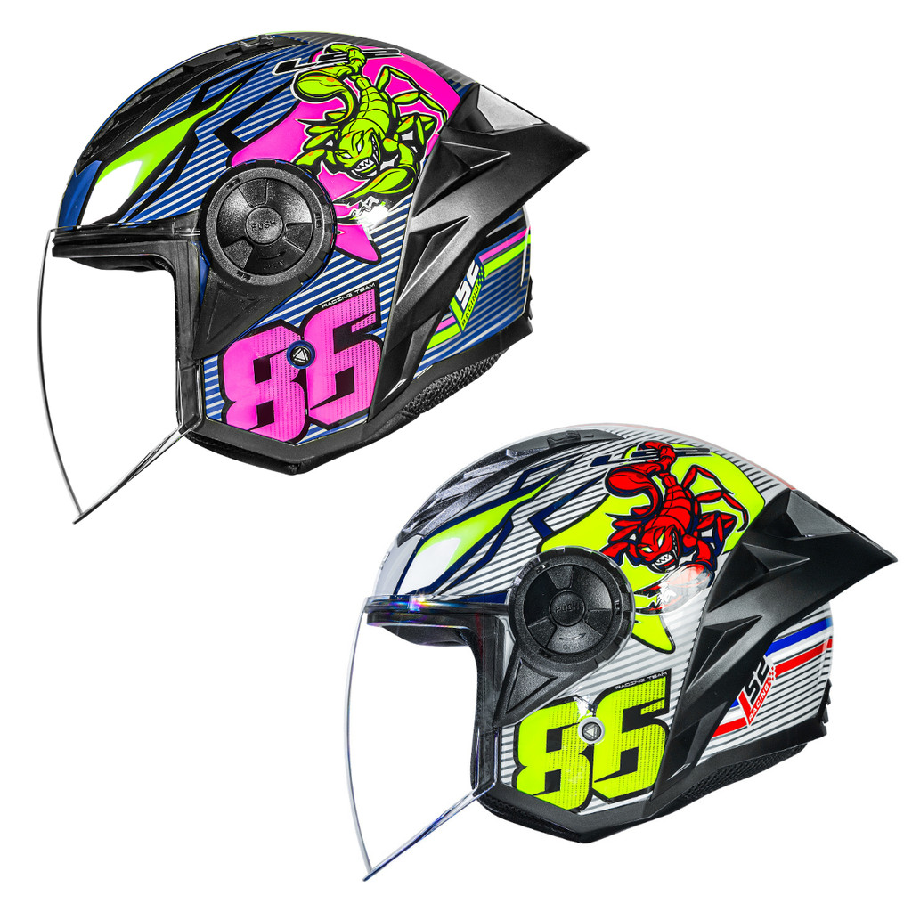 Capacete Aberto LS2 Airflow Il OF616 S Sting Varias Cores