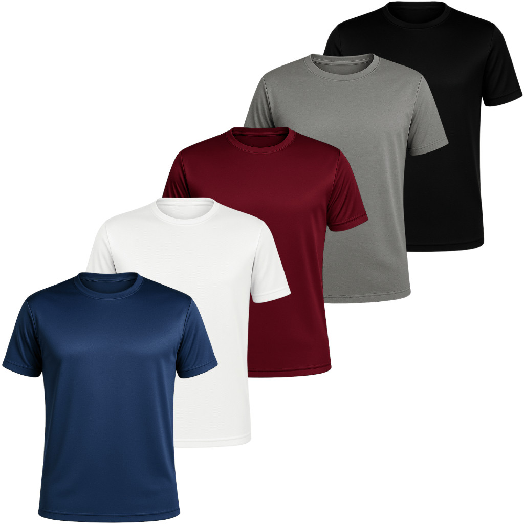 Camisa masculina lisa Dry Fit