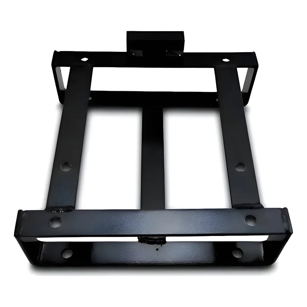 Suporte Baú Reforçado - Honda Cg Cargo 150 160 Até 2025 Preto