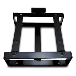 Suporte Baú Reforçado - Honda Cg Cargo 150 160 Até 2025 Preto