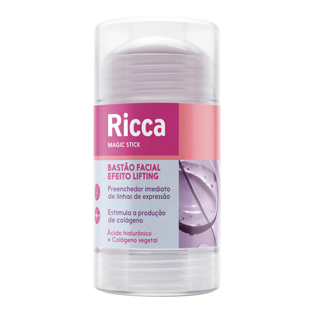 Bastão Facial Ricca Magic Stick Efeito Lifting em Oferta na Shopee