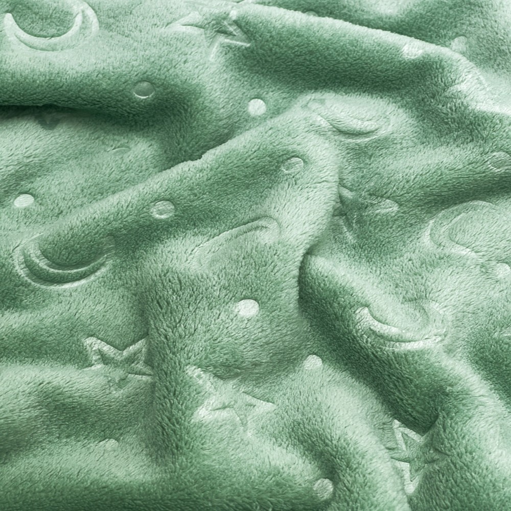 3 MTS Tecido Fleece Brocado 3,0 x 1,60m Microsoft 3D Mantinha Pelúcia Manta