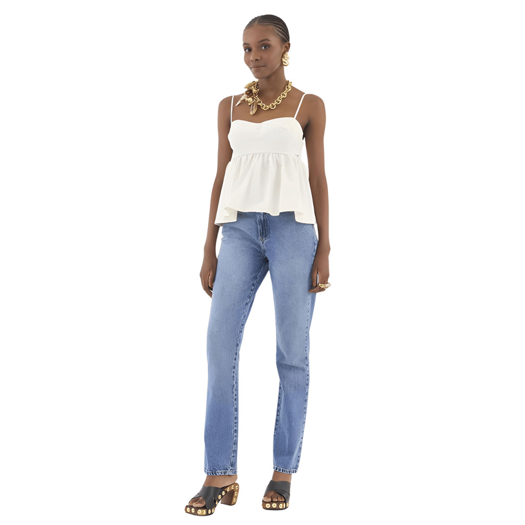 Calça Jeans Feminina Reta Kendall Colcci