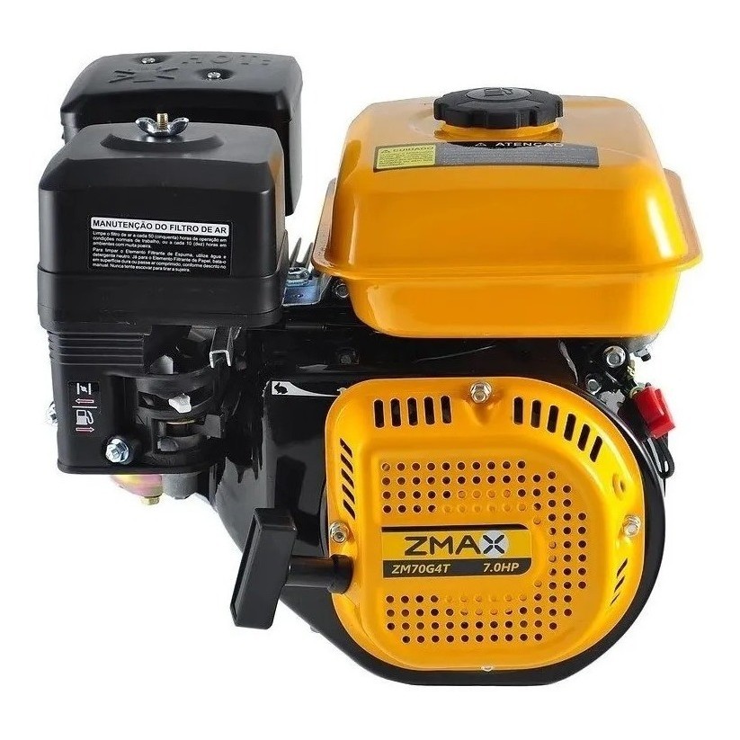 Motor Gasolina 7,0HP 4T ZM70G4T Part. Manual 454096 ZMAX em Oferta na Shopee