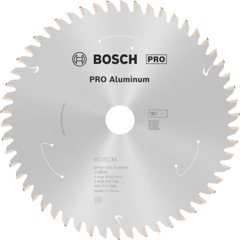 Disco de Serra Circular PRO Aluminium Cordless 165x20mm 54 Dentes BOSCH