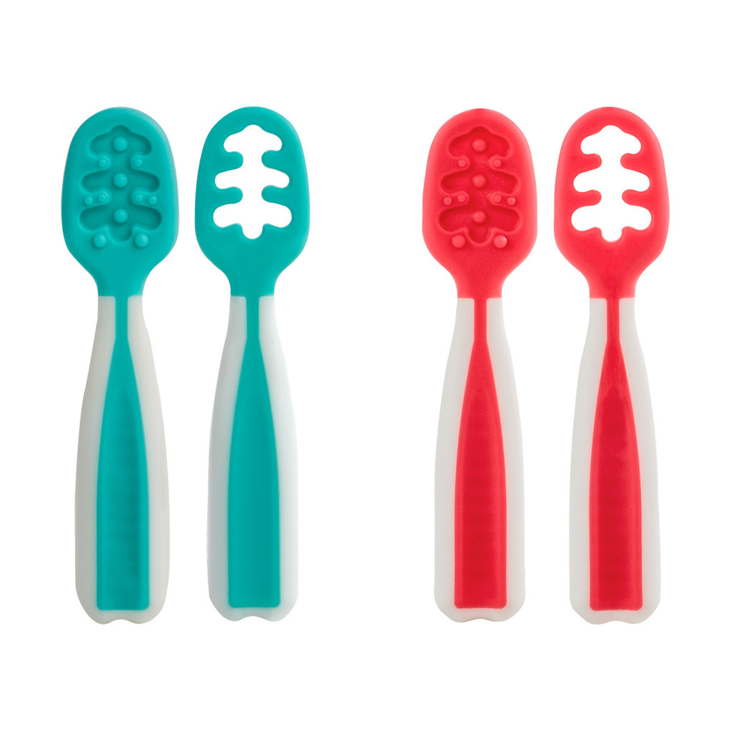 Kit 2 Colheres de Treinamento Autoalimentação 6m+ Buba em Oferta na Shopee