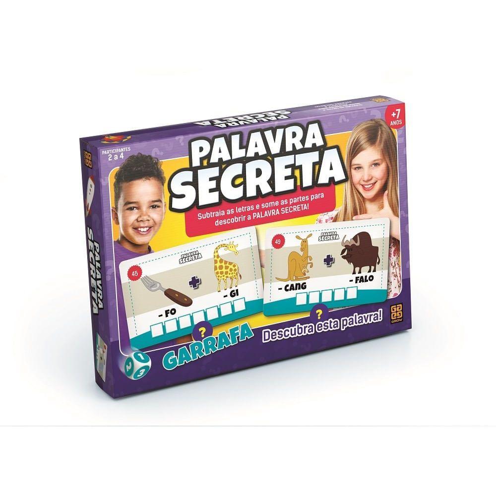 Jogo Palavra Secreta - Grow em Oferta na Shopee