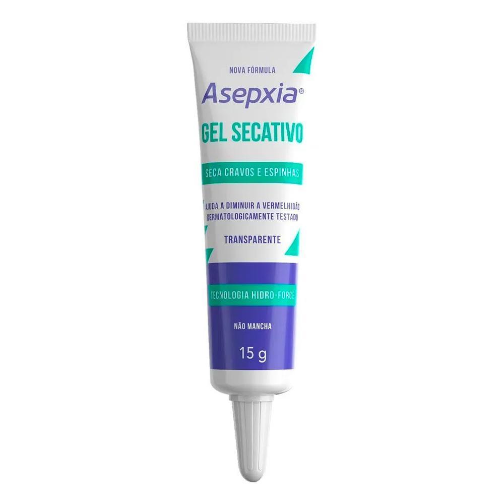 ASEPXIA GEL SECATIVO TRANSPARENTE COM 15G em Oferta na Shopee