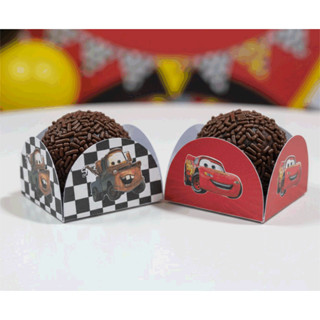 Forminhas para Doces  Tema CARROS MCQUEEN  - Decoração para Festas Aniversário CARROS em Oferta na Shopee