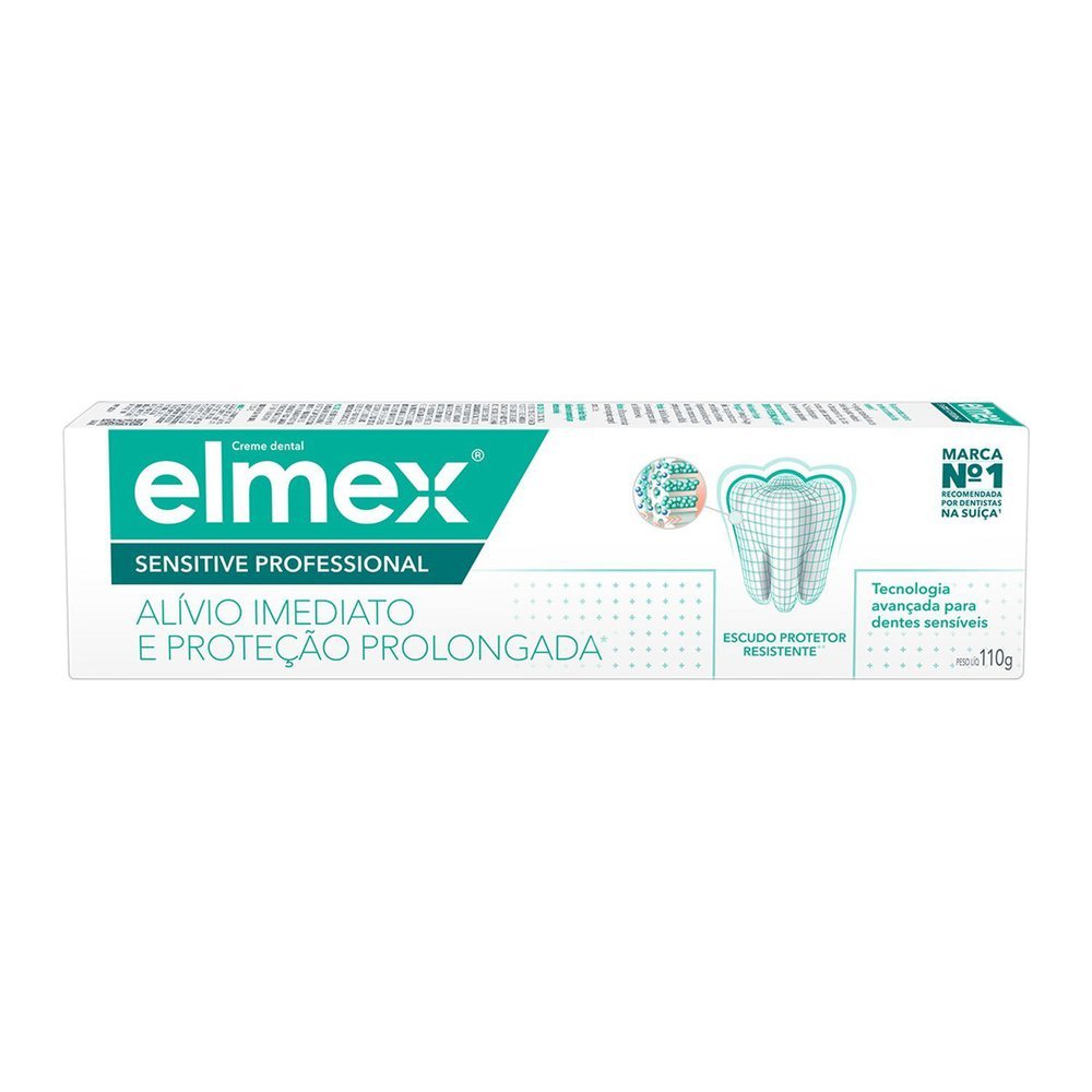 Creme Dental para Sensibilidade Elmex Sensitive Professional 110g