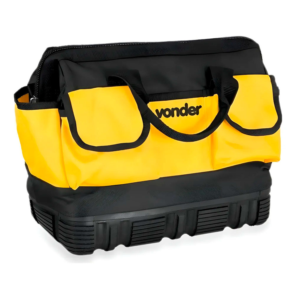 Bolsa em Lona para Ferramentas Vonder BL 010 Capacidade 10KG 18 Divisões Base Reforçada