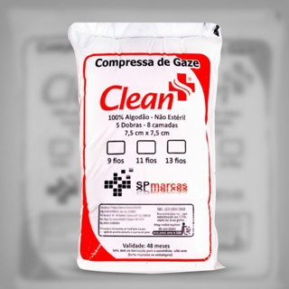Compressas De Gazes 13 Fios Com 250 gramas Pacote Curativo em Oferta na Shopee
