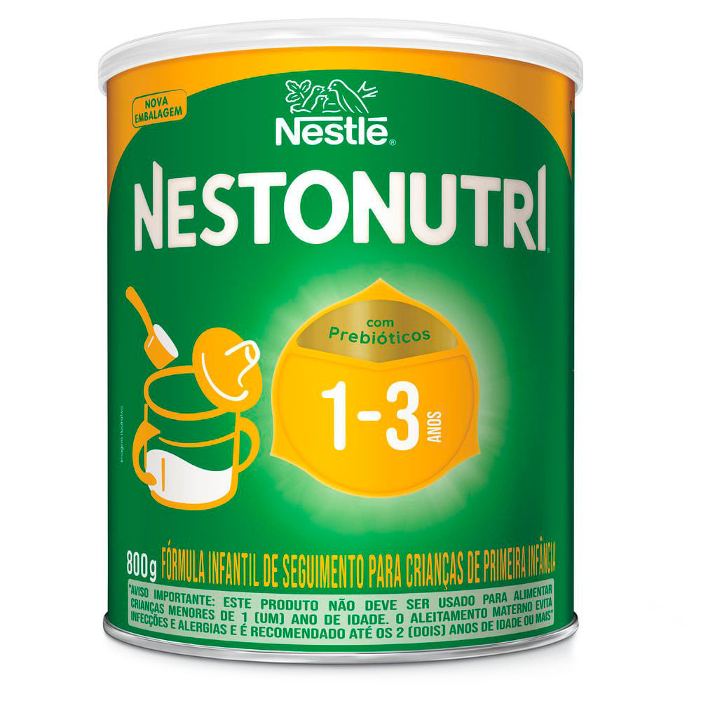 Nestonutri 1 a 3 Anos Fórmula Infantil de Primeira Infância 800g em Oferta na Shopee