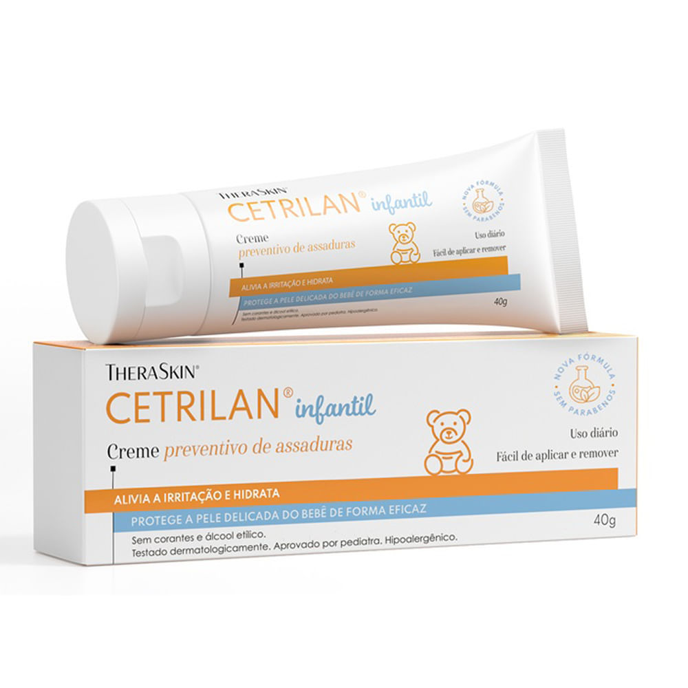 Cetrilan TheraSkin Creme Contra Assadura 40g em Oferta na Shopee