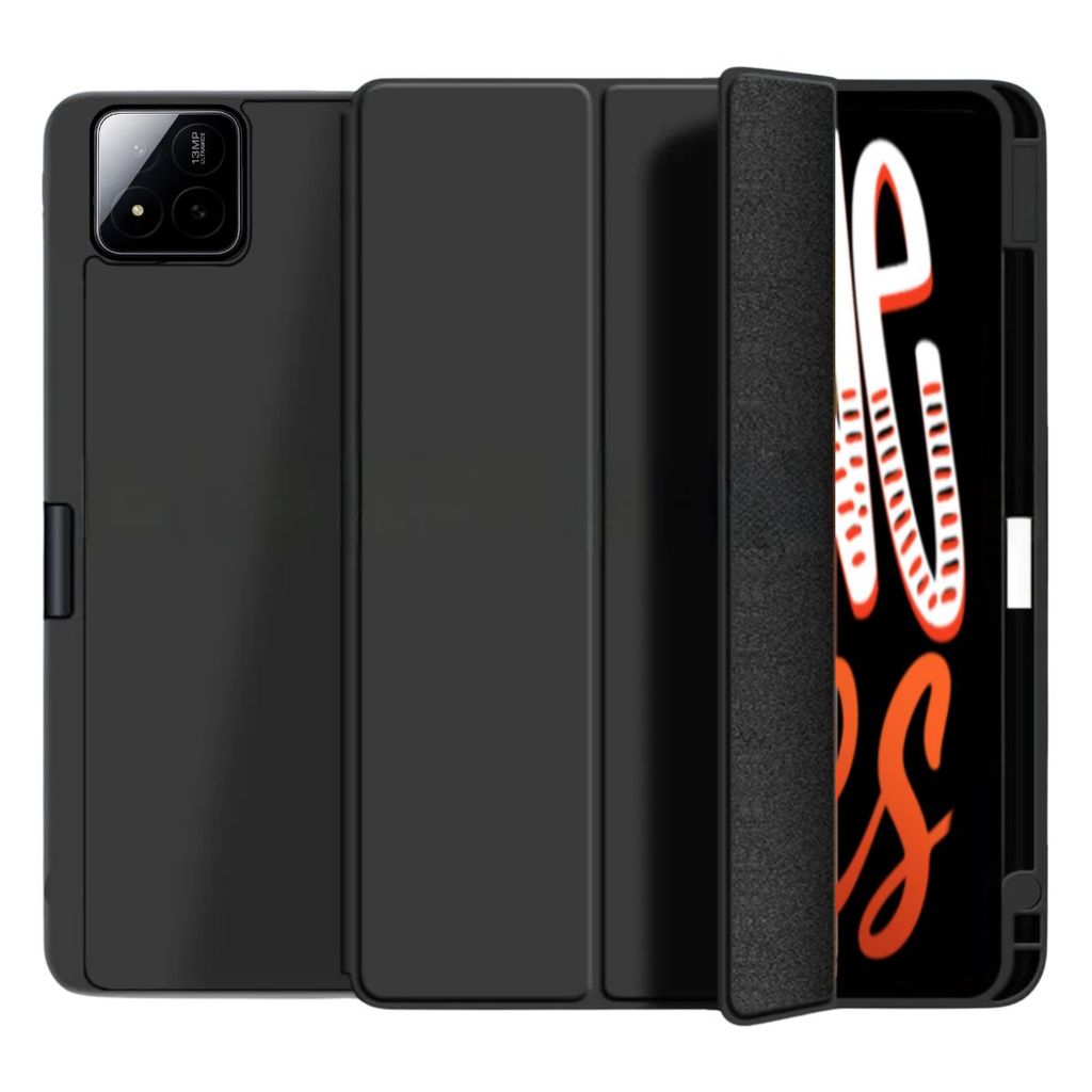 Capa Flip Silicone para Tablet Xiaomi Pad 7 e Mi Pad 7 Pro 11.2 Polegadas 2025 Proteção Anti Impacto