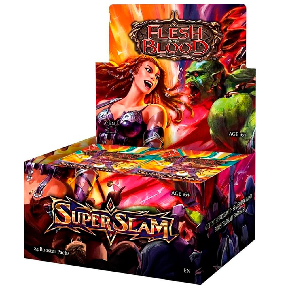 Flesh And Blood Super Slam Booster Box 24 Booster 360 Cartas