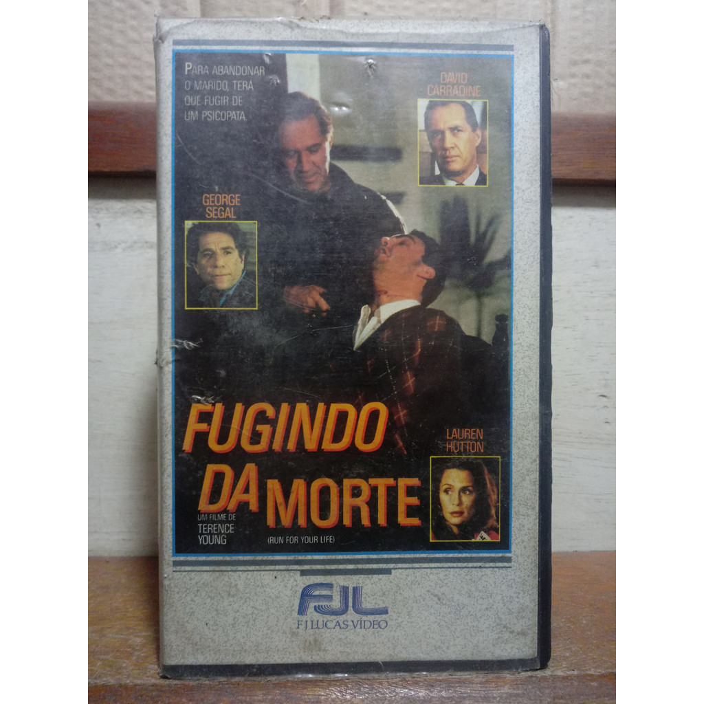 vhs Fugindo Da Morte - David Carradine - George Segal