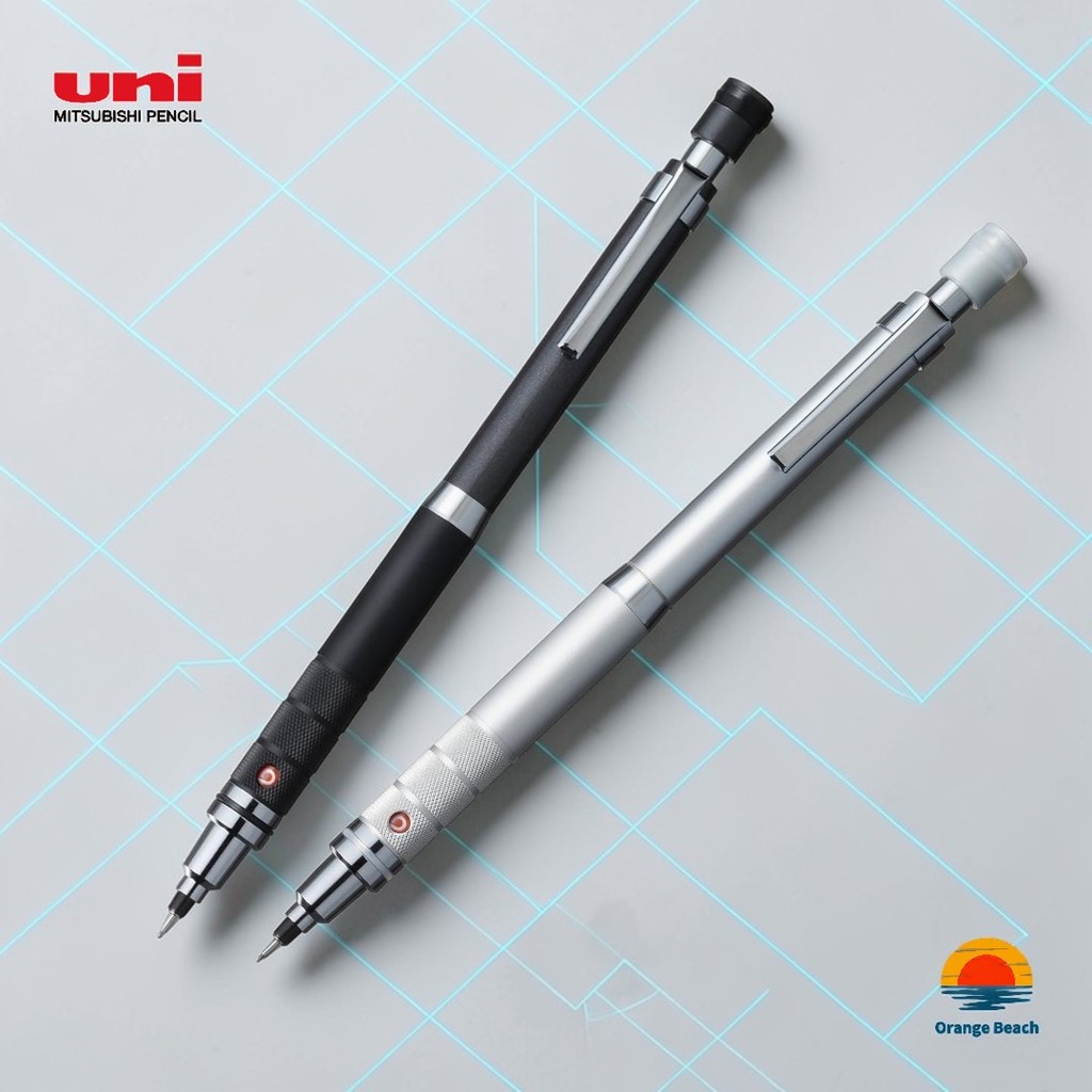 Uni Kuru Toga Roulette 0.5mm/Lapiseira Profissional Grip Metal/Made in Japan/M5-1017