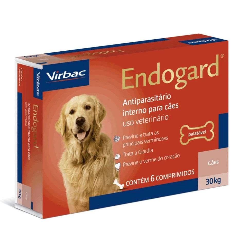 Endogard 30kg 6 Comprimidos - Virbac