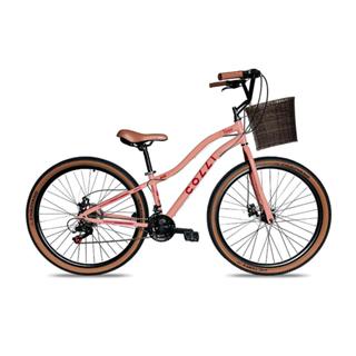 Bike Aro 29 21M Viena Rosa Blush Freio Disco Colli em Oferta na Shopee