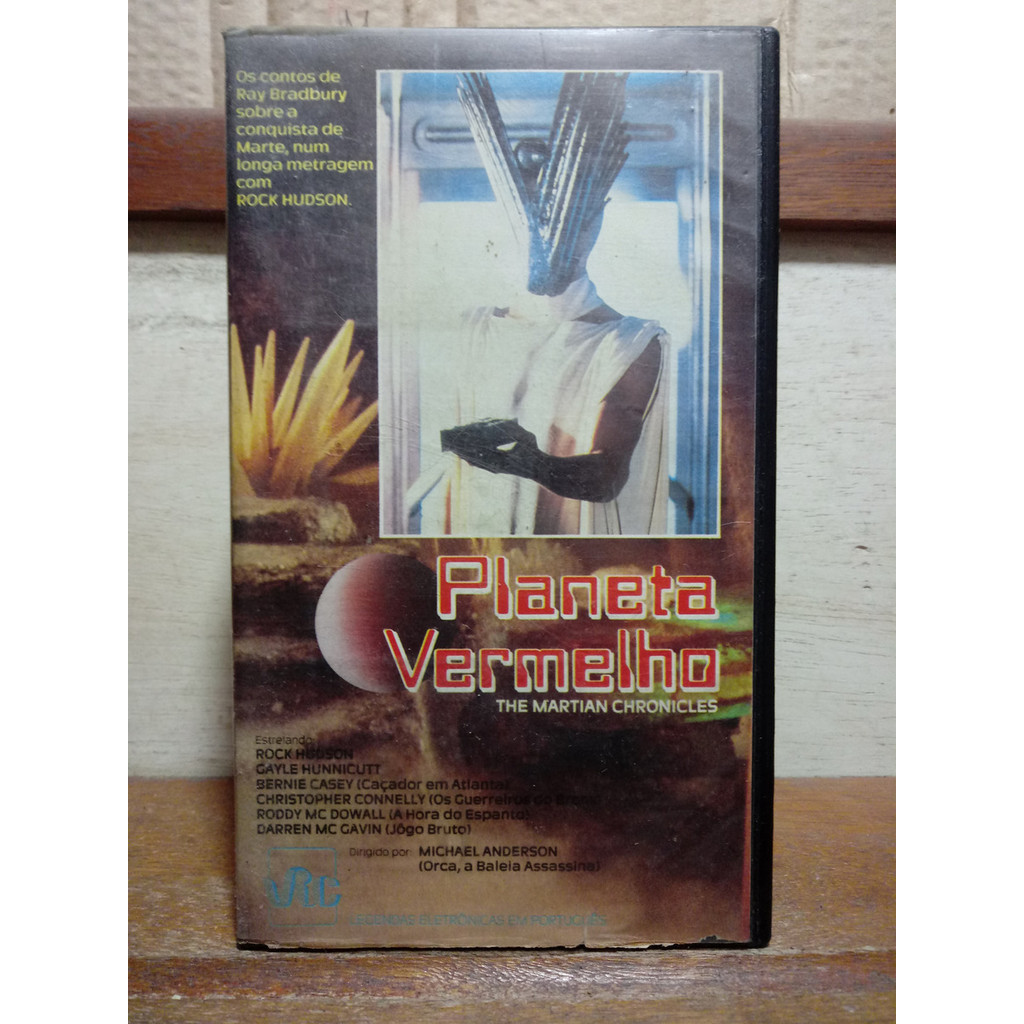 Vhs Planeta Vermelho - Rock Hudson