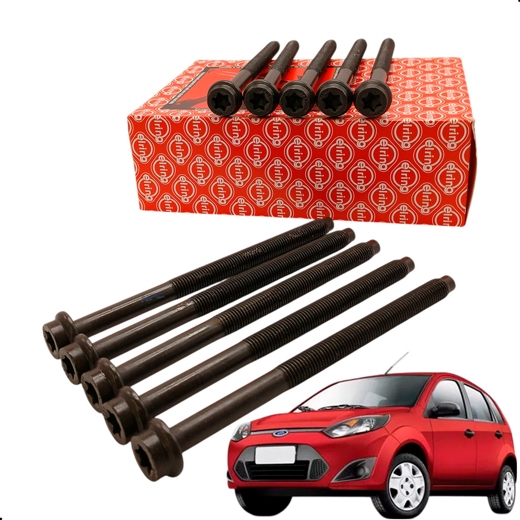 Imagem Jogo Parafusos Cabeçote Ford Ka Fiesta EcoSport 1.0 1.6 Zetec Rocam