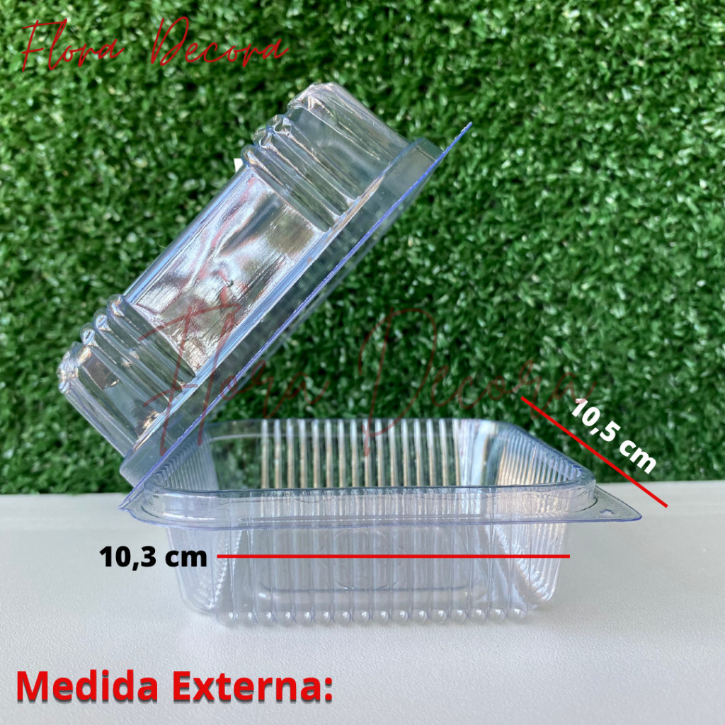 Embalagem para Bolo Doces Sobremesa Morango Do Amor - Doce Quadrado (NP641) C/ 100 UNIDADES em Oferta na Shopee