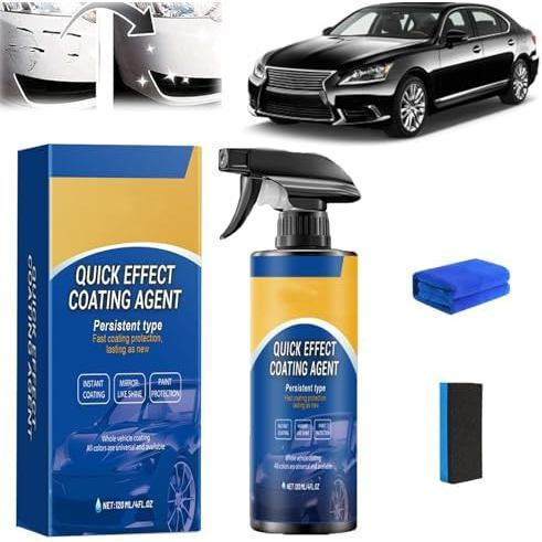 Spray de revestimento específico para carros alemães, agente de revestimento de ação rápida adequado para jeans e capas 