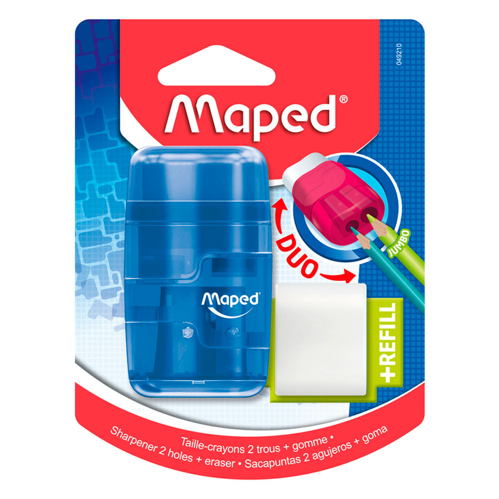 Imagem Apontador com coletor Connect 2 furos 049210 Maped