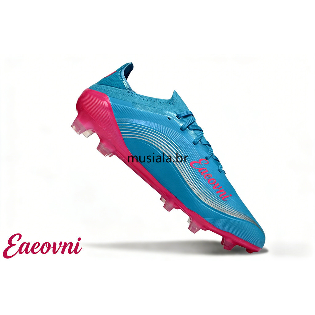 031812 Chuteiras Masculinas De Couro Para Campo FG Botas De Futebol Femininas Sports Eaeovni