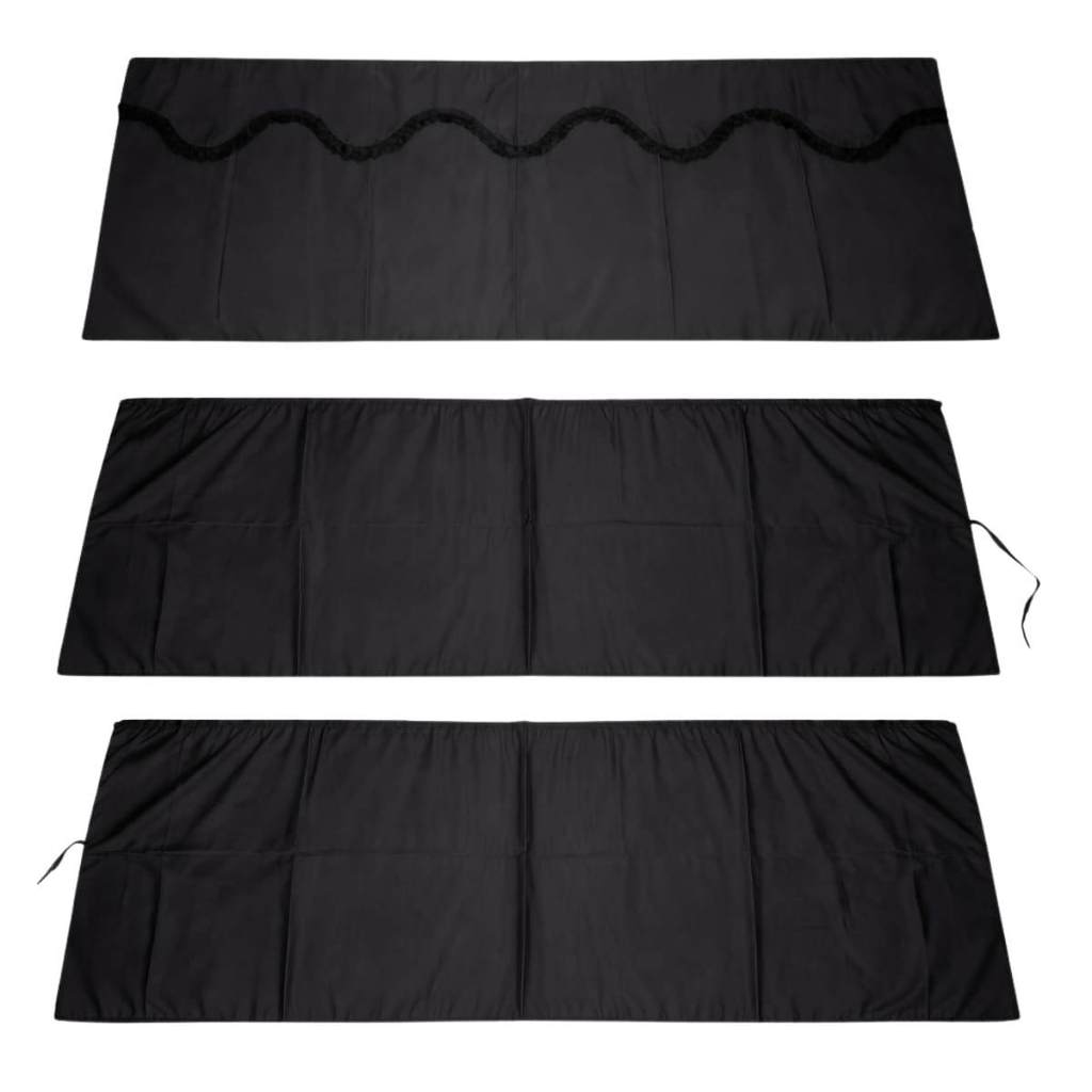 KIT CORTINA 3 PEÇAS CABINE CAMINHÃO COMPATÍVEL VW MERCEDES em Oferta na Shopee