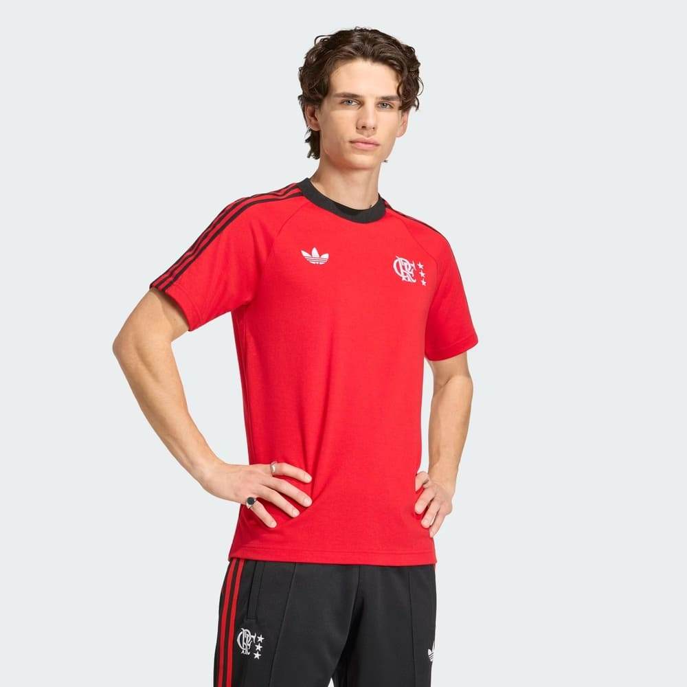 Camisa Flamengo Adidas Originals Vermelho Oficial + NF