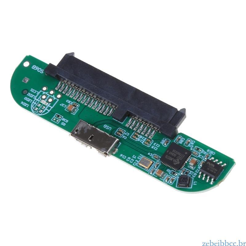 zebeibbcbr Para USB 3.0 Adaptadores 2 5 Polegadas Disco Rígido SSD Transferência Conversores Expansão