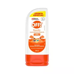 REPELENTE OFF FAMILY 200ML LOCAO ESPECIAL