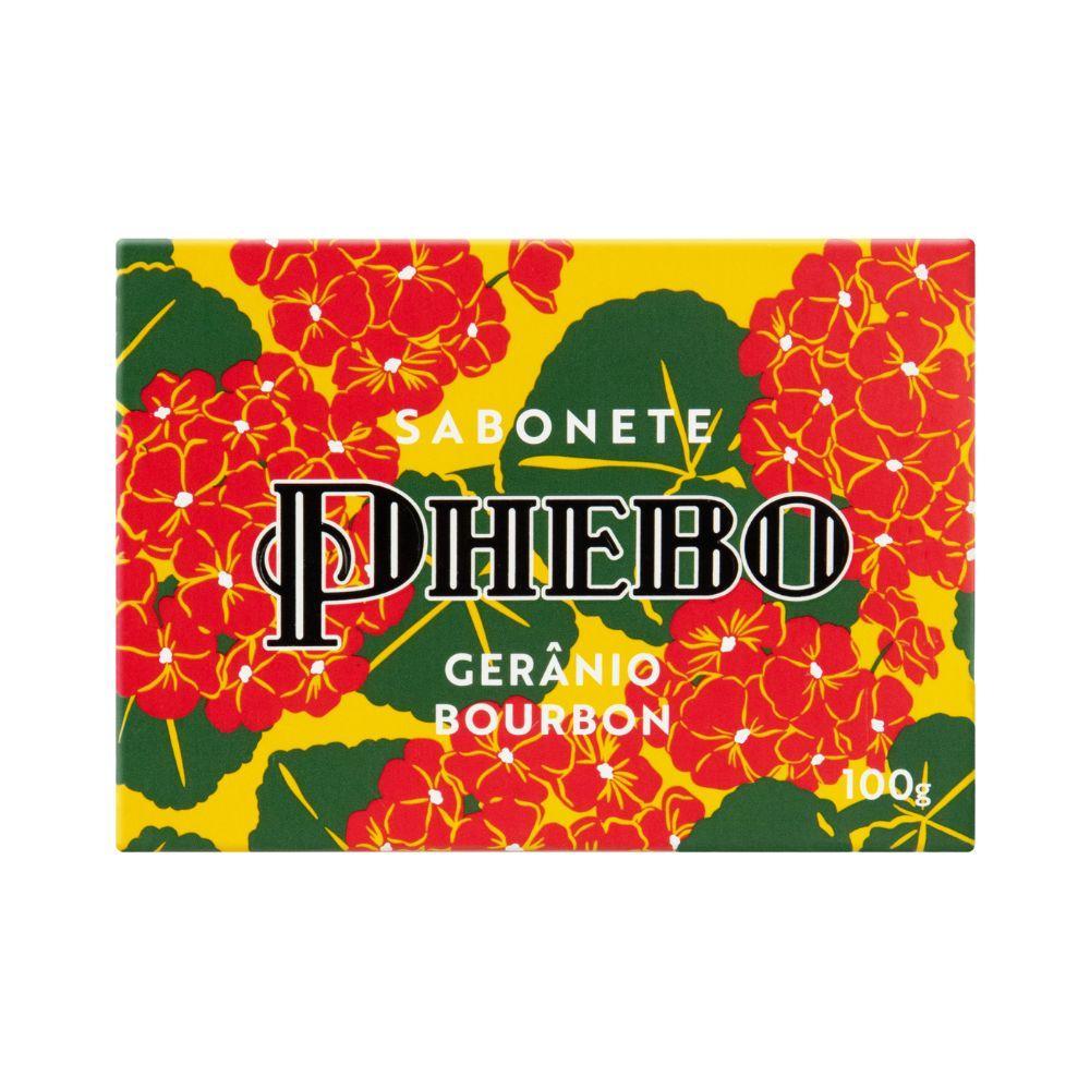 SABONETE EM BARRA PHEBO GERÂNIO BOURBON 100G em Oferta na Shopee