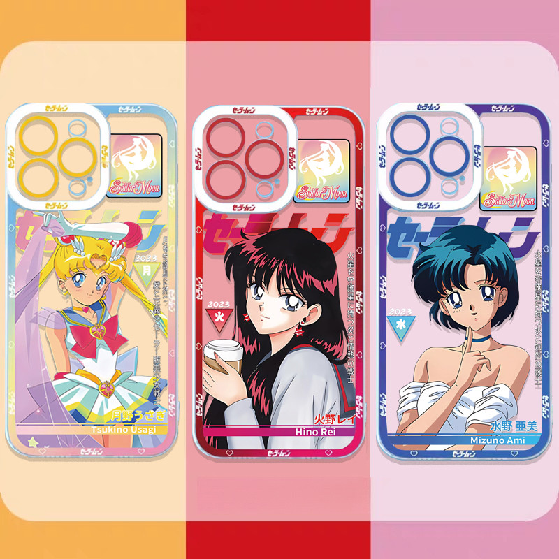 Capa Para Samsung Galaxy A57 A16 A06 A07 A35 A33 A32 A55 A15 A25 A05 A05S A54 A24 A34 A52 A52S A56 A36 Sailor Moon Bonit