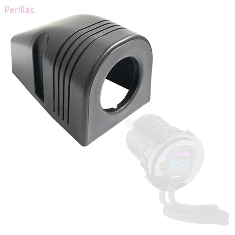 Perillas Interruptor Carregador USB Para Carro, Painel Voltímetro Isqueiro, Tomada Energia, Suporte Monta
