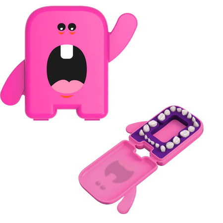 Kit 3 Porta Dente de Leite Infantil - Dental Álbum - Angie