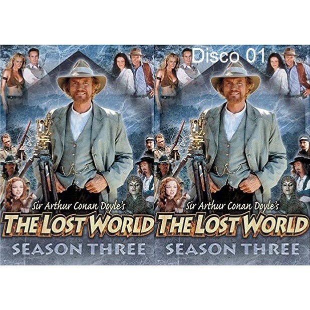 Dvd The Lost World - 3ª Temporada Completa - Legendado ou Dublado - 03 Discos dvd