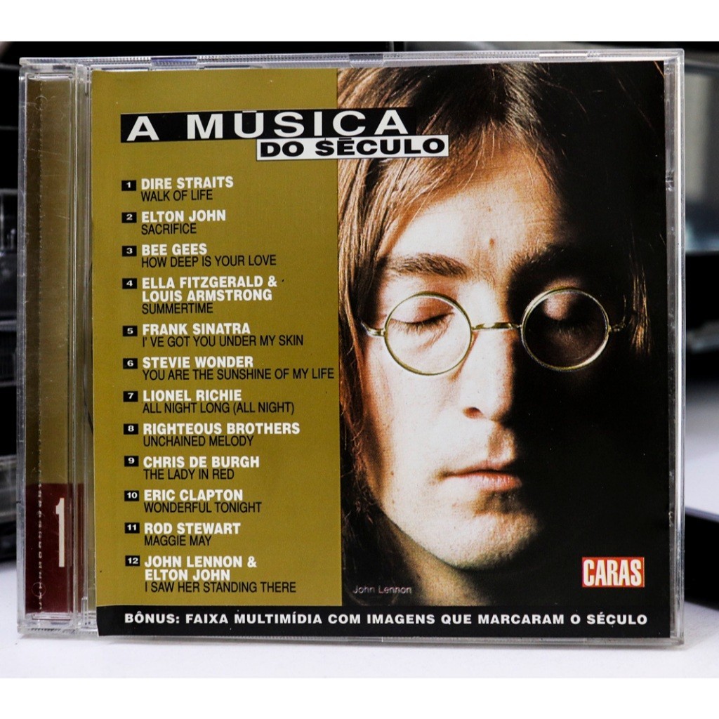 CD A MUSICA DO SÉCULO -VARIOUS  VOL. 1 (REVISTA CARAS)