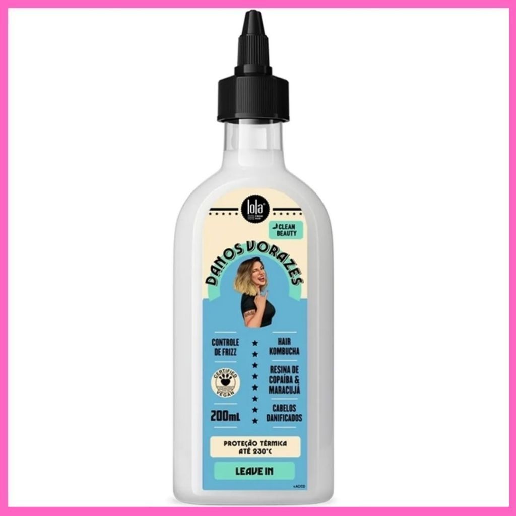 Leave-in Danos Vorazes 200ml – Lola Cosmetics