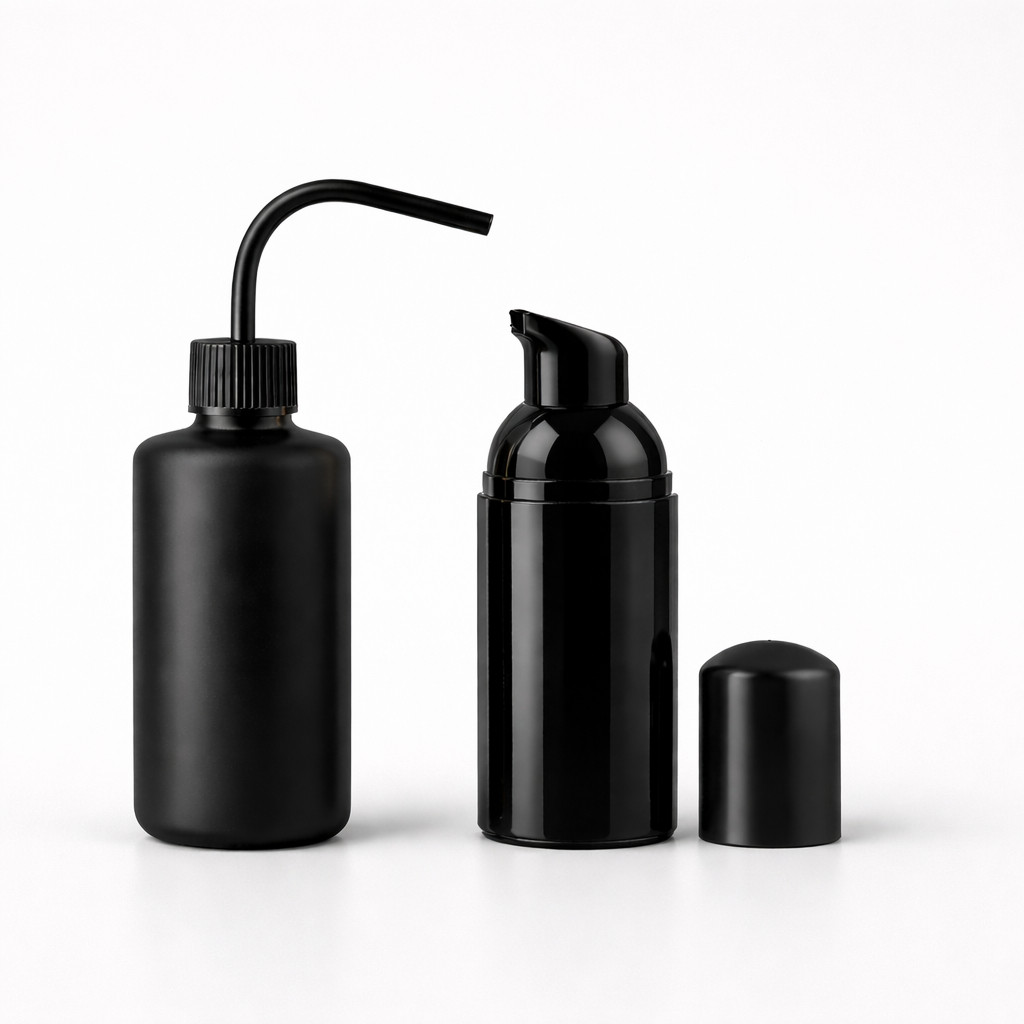 Kit Black Pump Espumador + Pisseta – Higienização Extensão de Cílios Lash Design em Oferta na Shopee