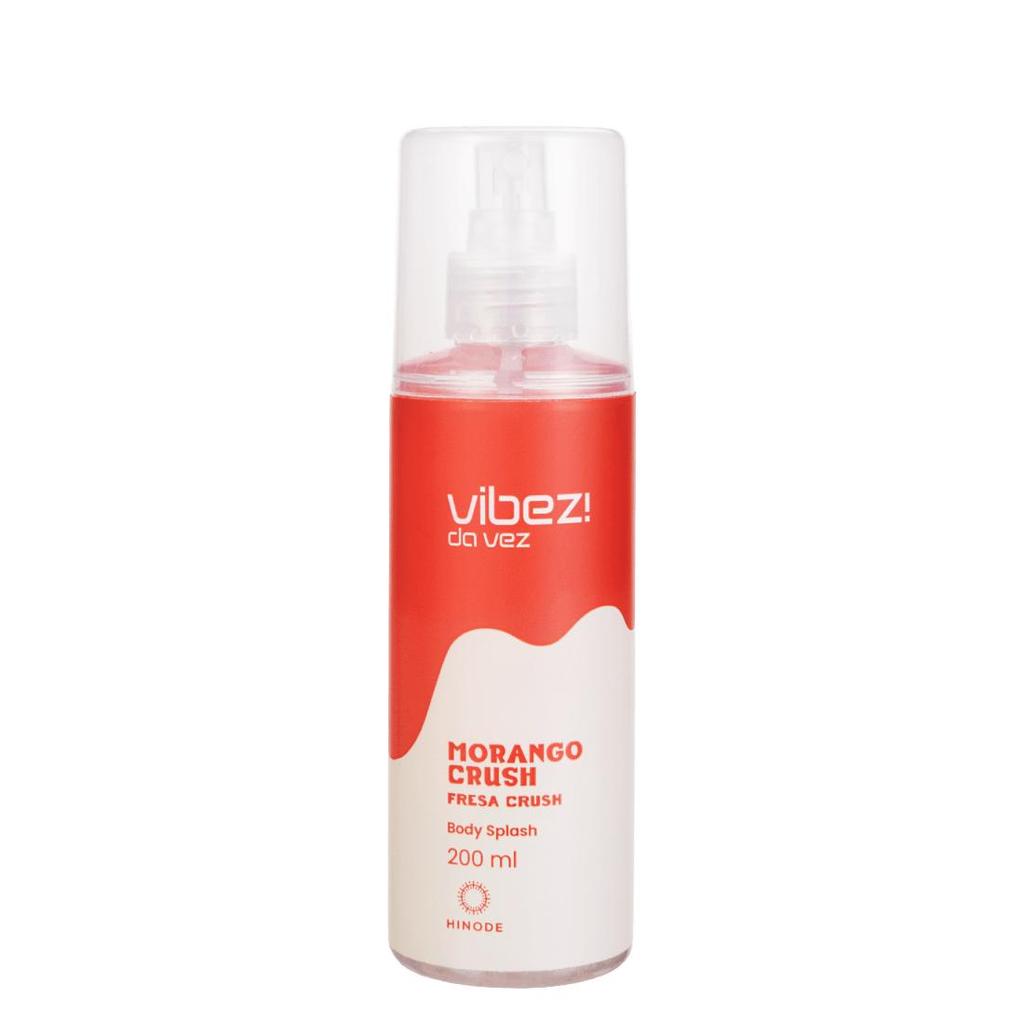 Body Splash Morango Crush Vibez da Vez Hinode 200ml