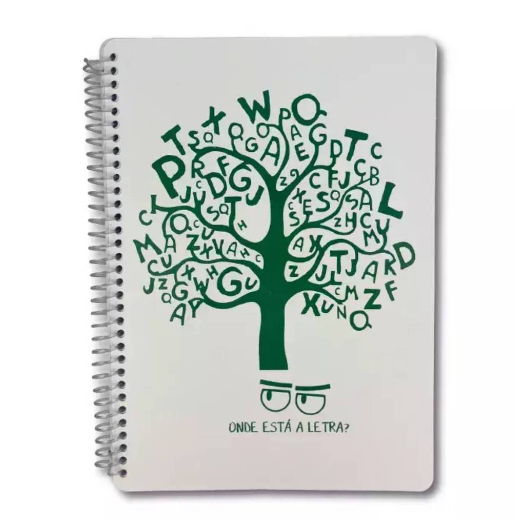 Caderno espiral capa dura universitário 1x1 100 folhas pauta ampliada Transparente Ecoplast em Oferta na Shopee