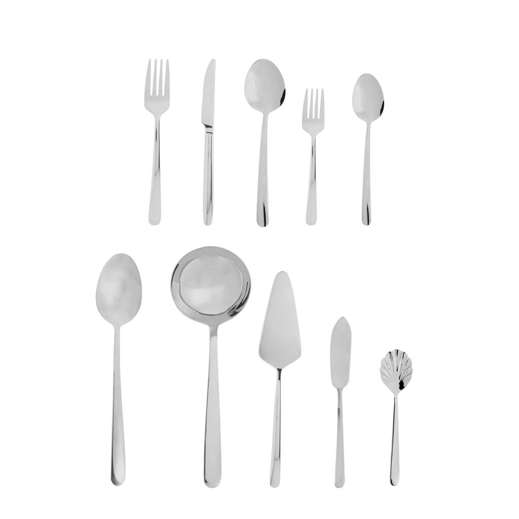 Faqueiro 35 Peças Viena Aço Inox Wolff em Oferta na Shopee